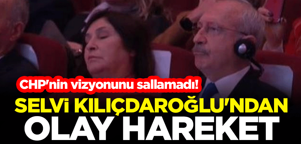 CHP'nin vizyonunu sallamadı! Selvi Kılıçdaroğlu böyle uyudu