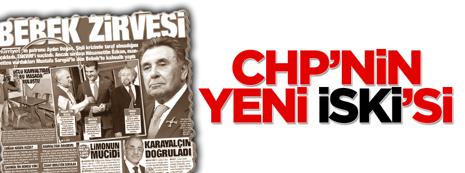 CHP'nin yeni İSKİ'si