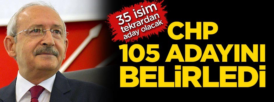 CHP'nin yerel seçim adayları belli oldu