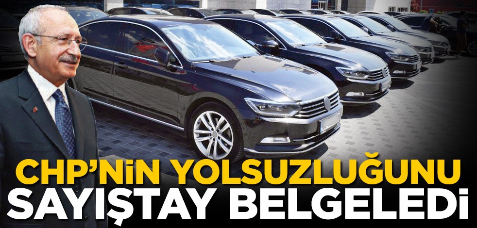 CHP’nin yolsuzluğunu Sayıştay belgeledi