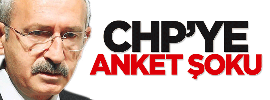CHP'ye anket şoku