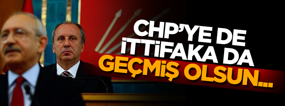 'CHP'ye de Millet İttifakı'na da geçmiş olsun'