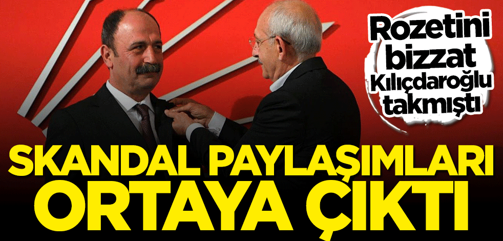 CHP'ye katılmıştı... Skandal paylaşımları ortaya çıktı
