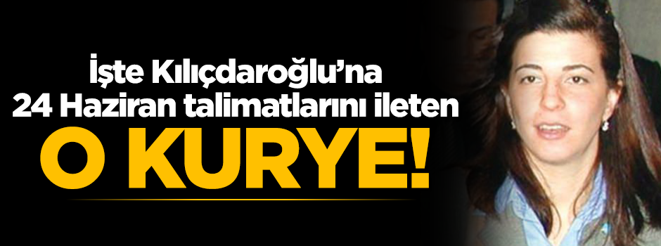 CHP'ye talimatları ileten kuryenin "Gülek" olduğu iddia edildi