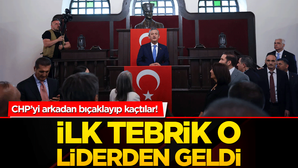CHP’yi arkadan bıçaklayıp kaçtılar! Özgür Özel Yeni Parti’yi kurdu, ilk tebrik o liderden geldi