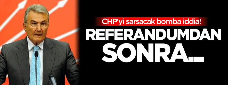 CHP'yi sarsacak bomba Baykal iddiası: Referandumdan sonra...