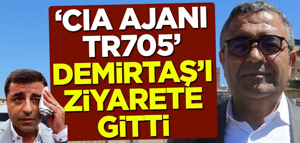 "CIA ajanı TR705" terör tutuklusu Selahattin Demirtaş'ı ziyarete gitti
