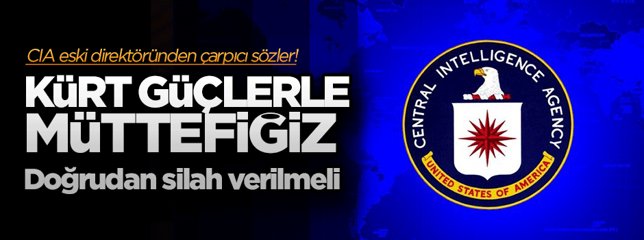 CIA eski Direktörü: PYD'ye doğrudan silah verilmeli