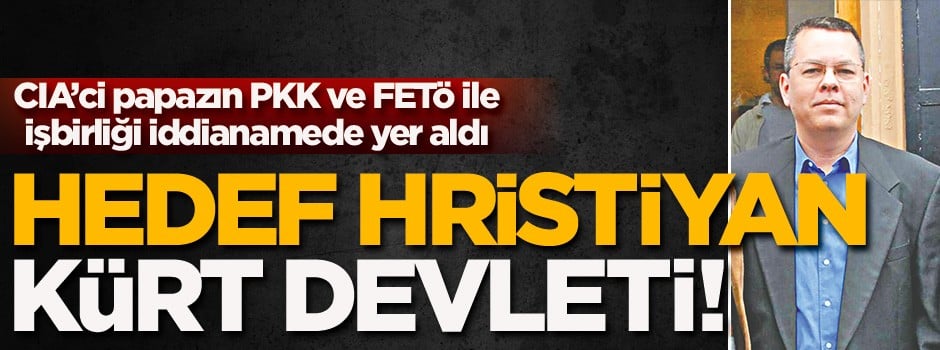 CIA papazının hedefi: Hristiyan Kürt devleti!