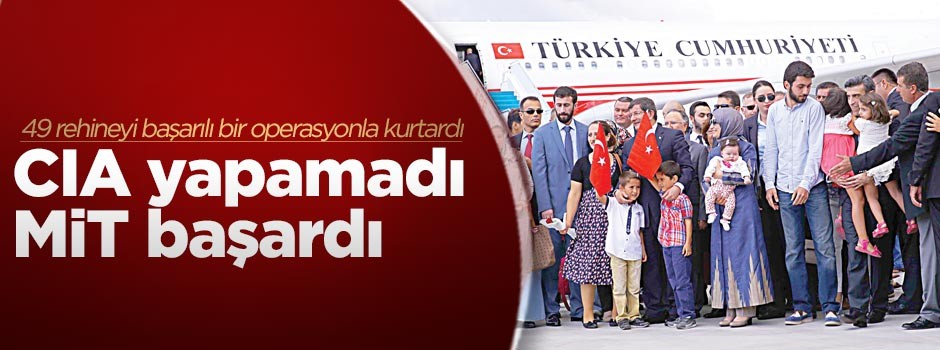 CIA yapamadı MİT başardı