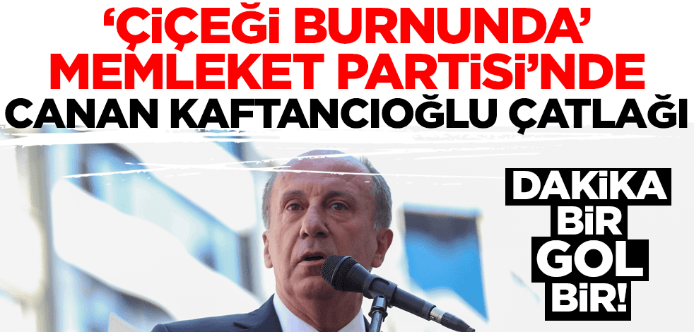 'Çiçeği burnunda' Memleket Partisi'nde Canan Kaftancıoğlu krizi!
