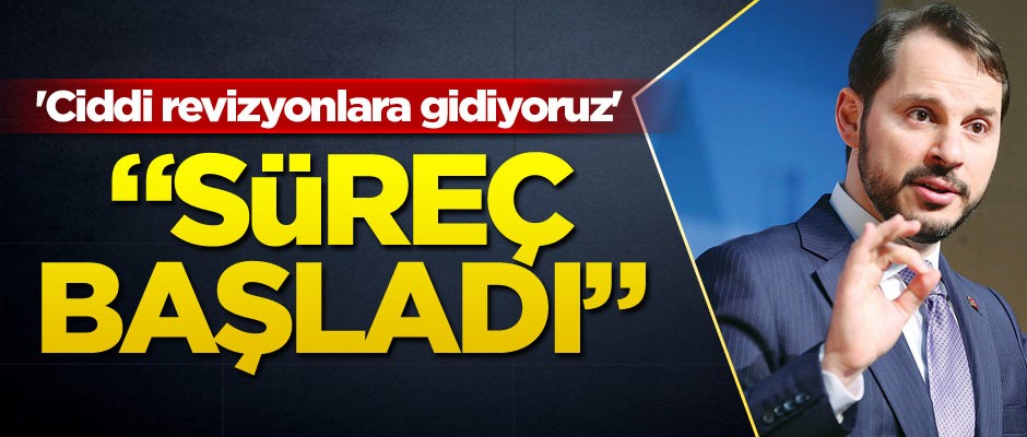 'Ciddi revizyonlara gidiyoruz' dedi ve duyurdu: Süreç başladı