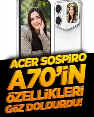 Çift ekranlı yeni Android telefon sahneye çıktı!