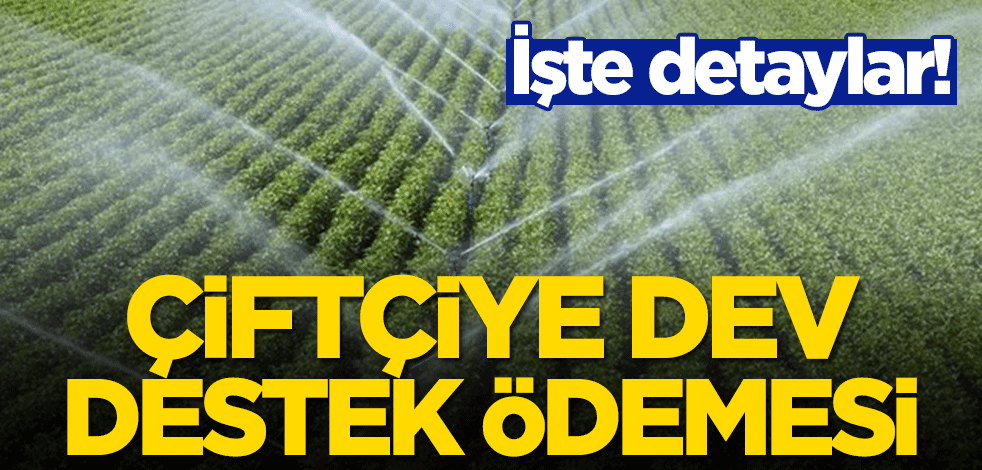 Çiftçiye dev destek ödemesi geliyor! Bakan Bekir Pakdemirli detayları paylaştı