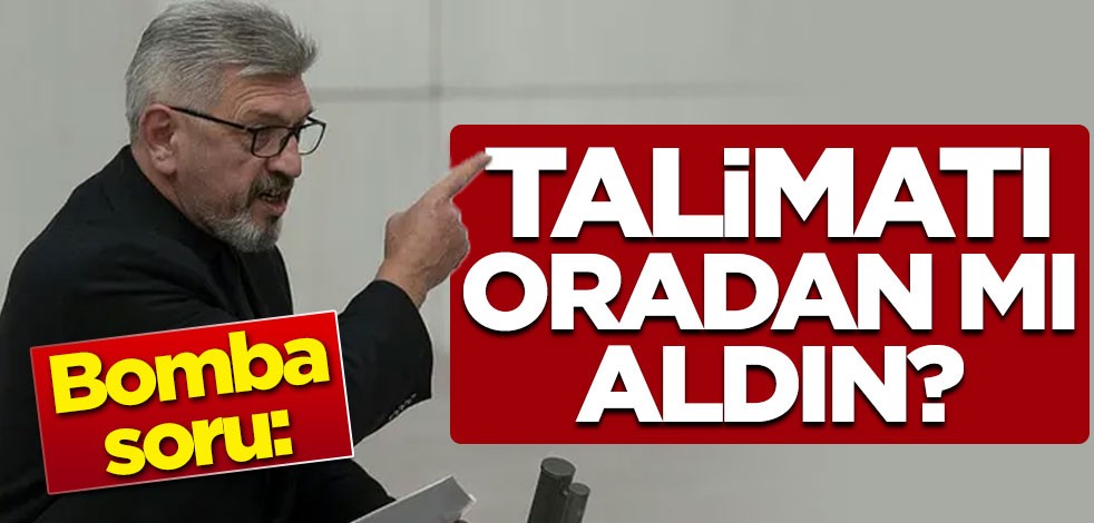 Cihangir İslam’a bomba soru: Talimatı oradan mı aldın?
