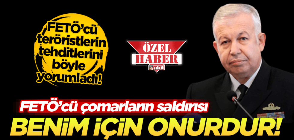 Cihat Yaycı Paşa tehditlere böyle cevap verdi: FETÖ’cü çomarların saldırısı benim için büyük onurdur