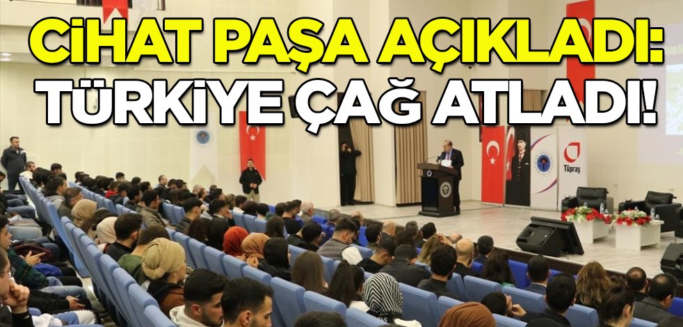 Cihat Yaycı: Türkiye'den keşfedilen rezerv ve enerji hamleleri büyük çıkış yakaladı diyerek anlattı