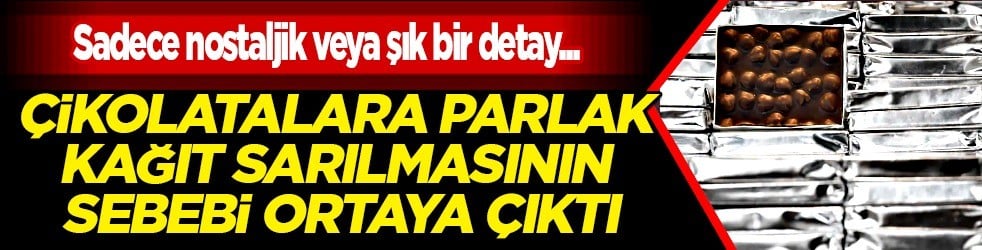 Çikolata çiçeklenmesi en büyük sebep: Çikolatalara kağıt sarılmasının sebebi ortaya çıktı... Hızlı içine çekiyor