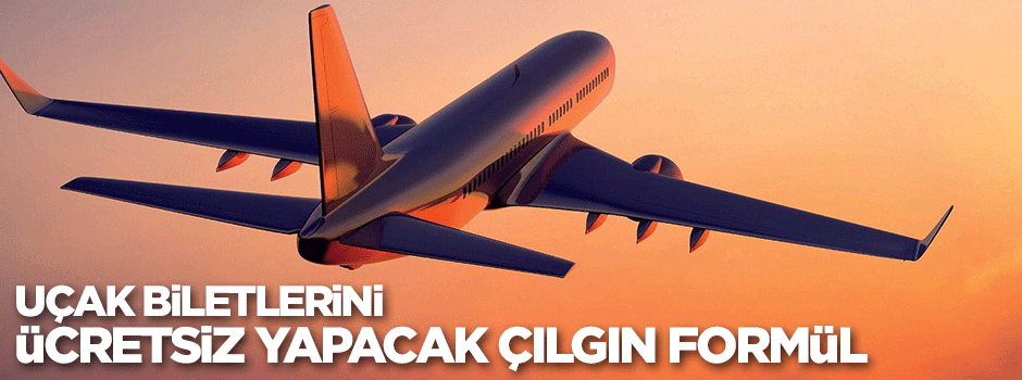 Çılgın CEO'dan müthiş formül: Uçak bileti bedava olacak