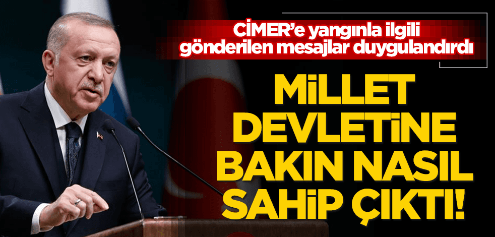 CİMER’e gönderilen mesajlar duygulandırdı! Millet devletine bakın hangi mesajlarla sahip çıktı!