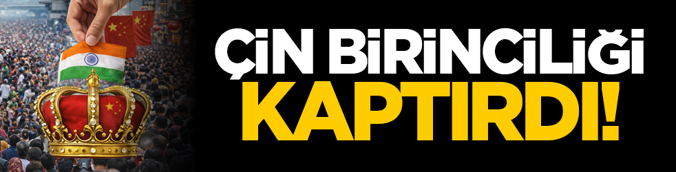Çin birinciliği kaptırdı!