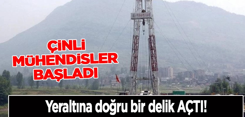 Çin doğalgaz bulmak için gizlice projeyi hayata geçirdiği ortaya atıldı! Beklenmedik sözler, açıklamalar! Yeniden başlatıyor