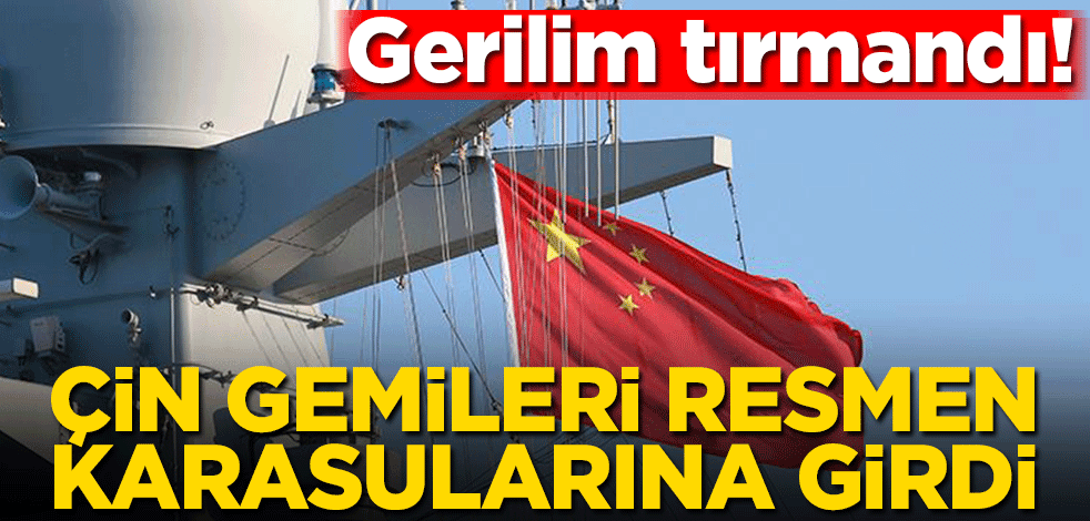 Çin gemileri Japonya karasularına girdi