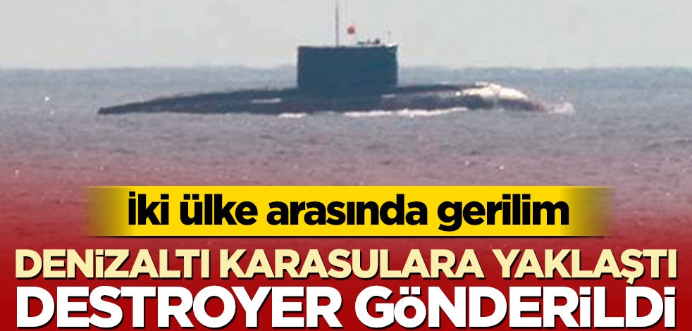 Çin ile Japonya arasında yakın temas! Denizaltı karasulara yaklaştı