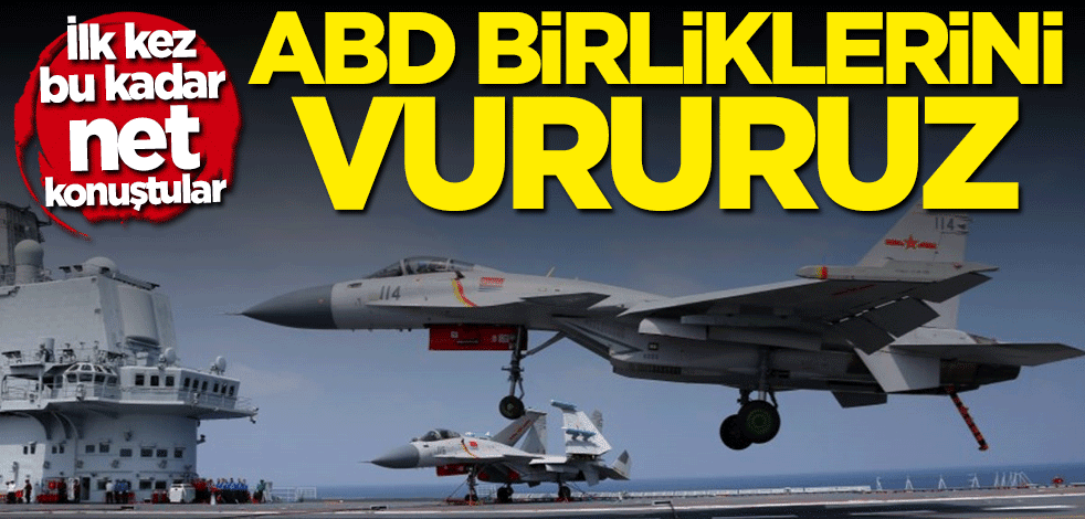 Çin ilk kez bu kadar net konuştu: Adaya gelen ABD birliklerini vururuz