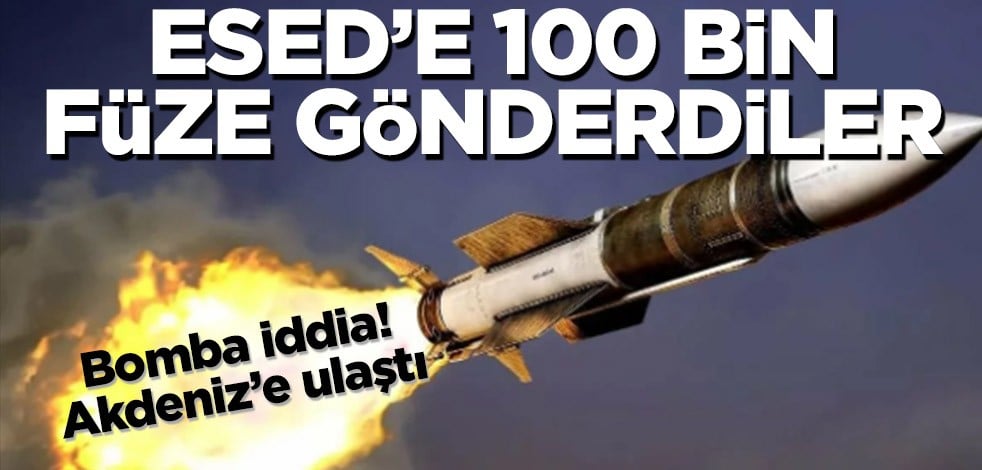 Çin medyasından bomba iddia! Esed’e 100 bin füze gönderdiler