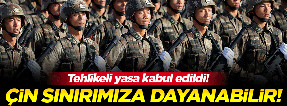 Çin ordusuna yurtdışında operasyon yetkisi