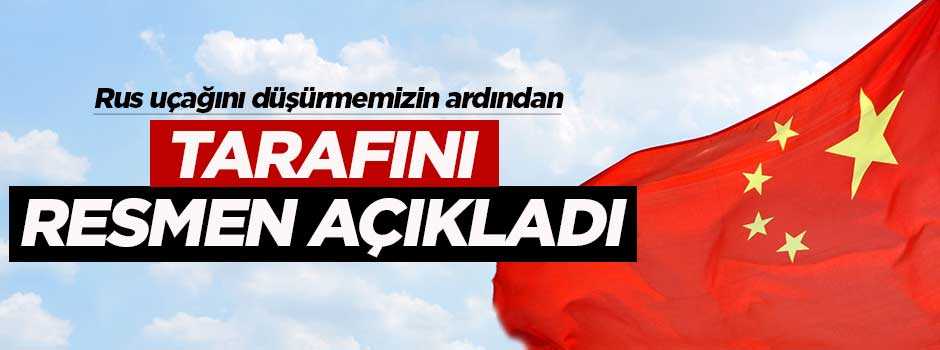 Çin, Su-24'ün vurulması konusunda Rusya’nın tarafında