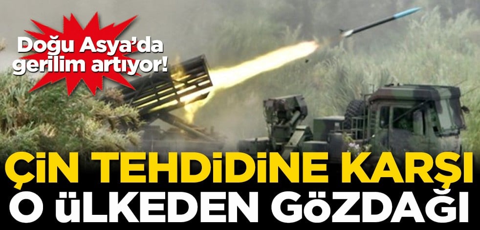 Çin tehdidine karşı o ülkeden gözdağı