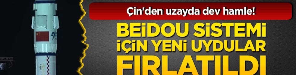 Çin, uydu grubunu ateşledi