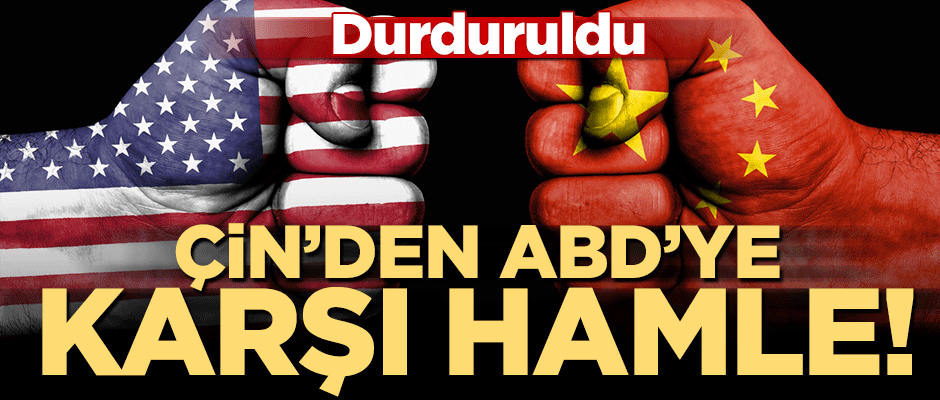 Çin'den ABD'ye misilleme! Tarım ürünlerinin alımını durdurdu