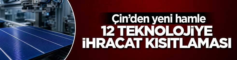 Çin’den güneş enerjisinde teknoloji hamlesi: 12 üretim yöntemine ihracat kontrolü geliyor