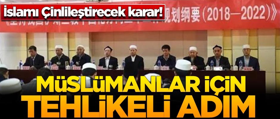 Çin'den küstah adım!