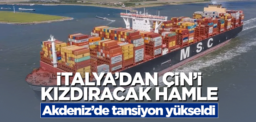 Çin'den Libya'da Hafter güçlerine silah taşıdığı öne sürülen gemi İtalya'da durduruldu