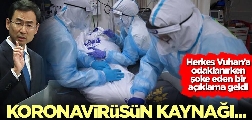 Çin'den şoke eden açıklama! Koronavirüsün asıl kaynağı...