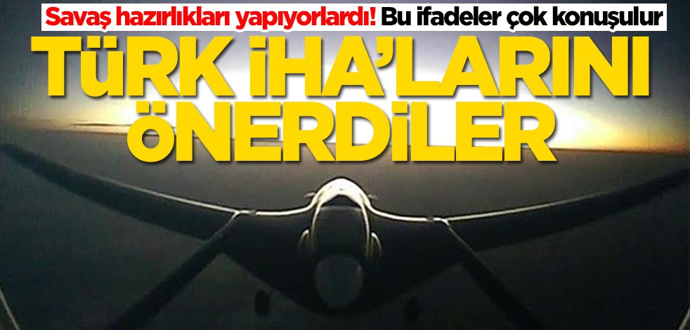 Çin'den Türk İHA'ları ile ilgili flaş öneri