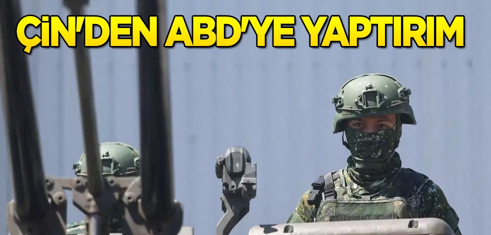 Çin'den yaptırım: Silah satışı yasaklandı! Tayvan 'Tek Çin' ilkesini İhlal ediyor... Çinliler harekete geçti