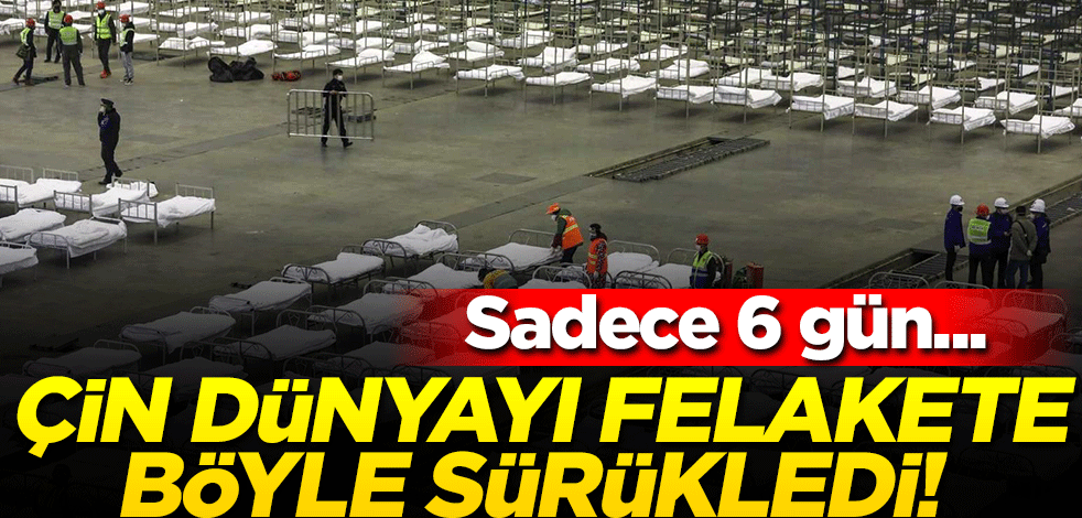 Çin'e ağır suçlama: Kilit 6 günde koronavirüse karşı halkı uyarmadılar!