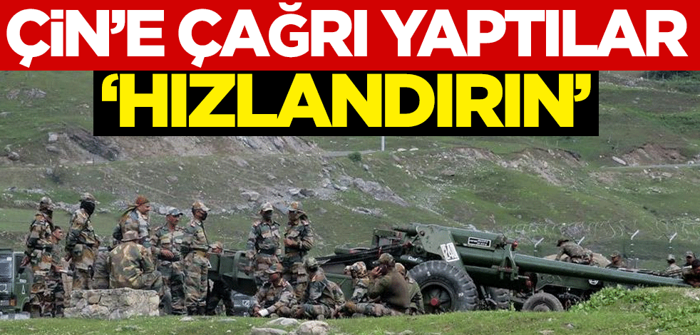 Çin'e çağrı yaptılar: Hızlandırın