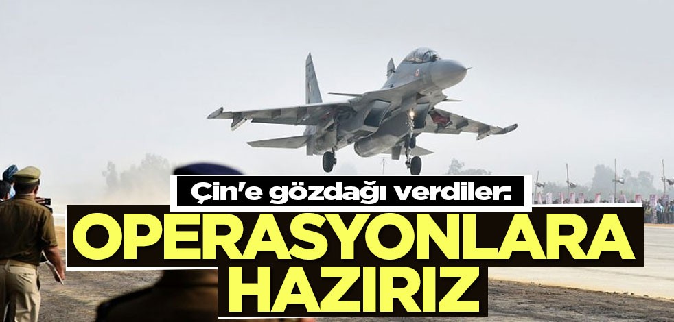 Çin'e gözdağı verdiler: Operasyonlara hazırız
