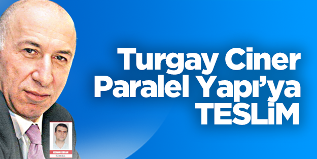 Ciner, Paralel Yapı’ya teslim