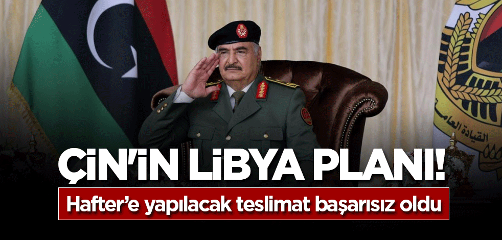 Çin'in Libya planı! İHA parçaları ele geçirildi