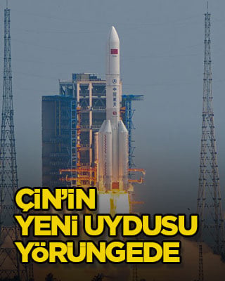 Çin’in yeni uydusu yörüngede