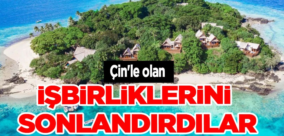 Çin'le olan işbirliklerini sonlandırdılar: Sistemlerimiz çok farklı! Pasifik ada ülkesi kararını resmen açıkladı