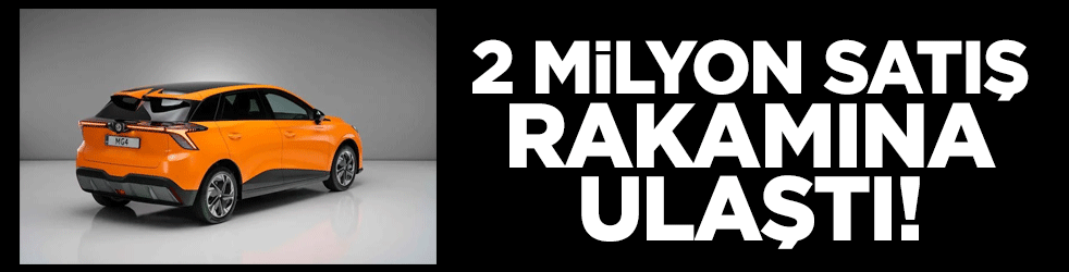2 milyon satış rakamına ulaştı!