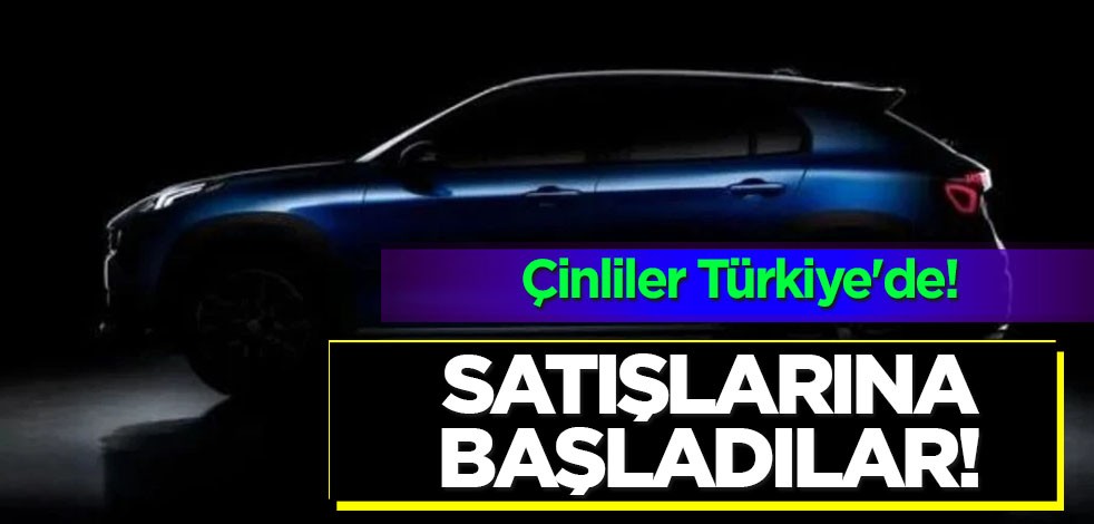 Çinliler Türkiye'de... Bir Çinli marka daha Türkiye'de satışlara başladı! İşte fiyatı